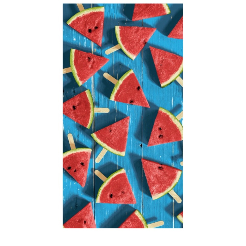 Vibrant Watermelon Beach Towel 34”x 64”Mainstay